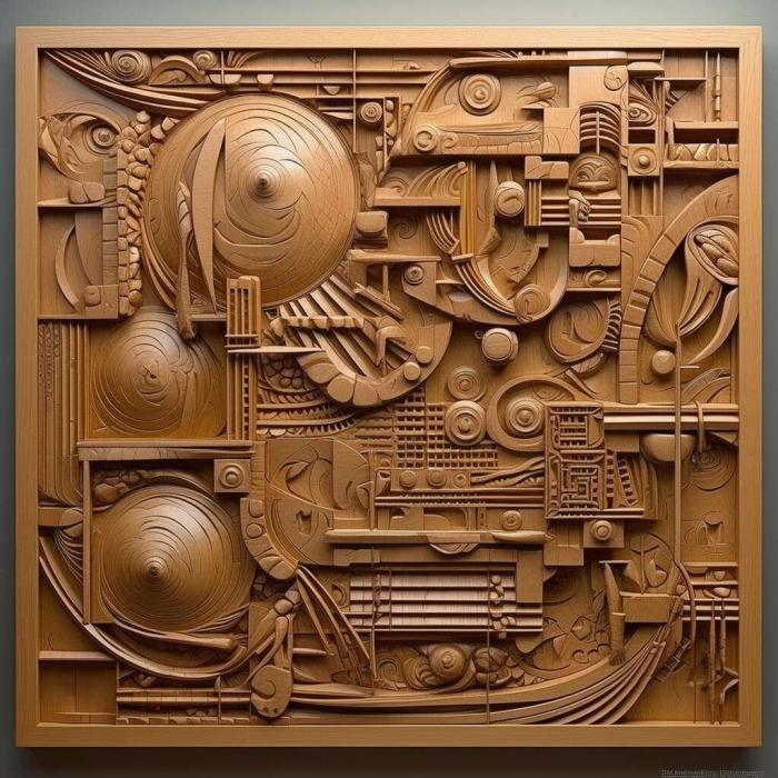 نموذج ثلاثي الأبعاد لآلة CNC 3D Art 